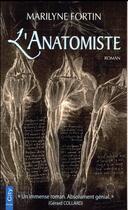Couverture du livre « L'anatomiste » de Marilyne Fortin aux éditions City