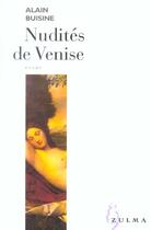 Couverture du livre « Nudites de venise » de Alain Buisine aux éditions Zulma