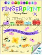 Couverture du livre « Ed emberley drawing book fingerprint » de Ed Emberley aux éditions Little Brown Usa