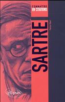 Couverture du livre « Sartre » de Patrice Vibert aux éditions Ellipses