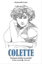 Couverture du livre « Colette - Tout pour briller en société » de Causse Emmanuelle aux éditions Epagine