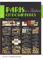 Couverture du livre « Paris en devantures » de Thierry Sarmant aux éditions Paris-musees
