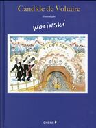 Couverture du livre « Candide de Voltaire illustré par Wolinski » de Voltaire et Georges Wolinski aux éditions Chene