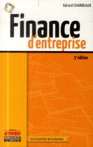 Couverture du livre « Finance d'entreprise (3e édition) » de Gerard Charreaux aux éditions Ems