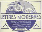 Couverture du livre « Lettres modernes. album n 5 » de  aux éditions L'inedite