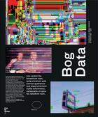 Couverture du livre « Bog data ; le travail en mutation, mèmes, différends et écosophie » de Madeleine Aktypi et Mehdi Vilquin aux éditions Cite Du Design