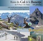 Couverture du livre « Route du col de la Bonette en poche ; de l'Ubaye à la Haute-Tinée » de Claude Gouron aux éditions Montagne Sans Frontieres