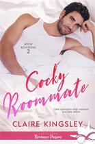 Couverture du livre « Book boyfriend t.2 ; cocky roommate » de Claire Kingsley aux éditions Mxm Bookmark