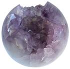 Couverture du livre « Boule creuse amethyste et quartz - 7.2 kilos » de  aux éditions Dg-exodif