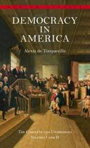 Couverture du livre « Democracy in America » de Tocqueville Alexis aux éditions Epagine