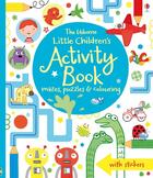 Couverture du livre « Little children's activity book ; mazes, puzzles, colouring & other activities » de  aux éditions Usborne