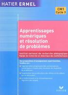 Couverture du livre « Ermel : apprentissages numériques et résolution de problemes ; CM1 ; cycle 3 » de Inrp aux éditions Hatier