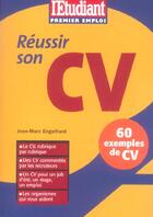 Couverture du livre « Reussir son cv » de Jean-Marc Engelhard aux éditions L'etudiant