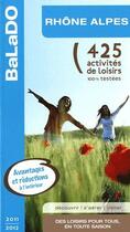 Couverture du livre « GUIDE BALADO ; Rhône Alpes » de  aux éditions Mondeos