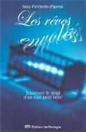 Couverture du livre « Les rêves envolés ; traverser le deuil d'un tout petit bébé » de Suzy Frechette-Piperni aux éditions De Mortagne