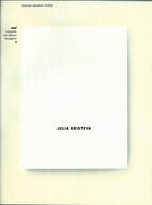 Couverture du livre « Julia Kristeva » de Catherine Bouthors-Paillart aux éditions Culturesfrance