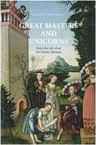 Couverture du livre « Great masters and unicorns » de Bernheimer aux éditions Hatje Cantz