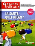 Couverture du livre « La santé , quel bilan ? » de  aux éditions Documentation Francaise