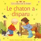 Couverture du livre « Chaton a disparu » de Heather Amery et Sephen Cartwright aux éditions Usborne