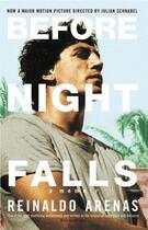 Couverture du livre « Before Night Falls » de Reinaldo Arenas aux éditions Profil Digital