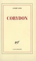 Couverture du livre « Corydon » de Gide Andre aux éditions Gallimard