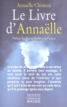 Couverture du livre « Le livre d'annaelle » de Annaelle Chimoni aux éditions Rocher