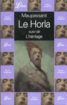 Couverture du livre « Le horla » de Guy de Maupassant aux éditions J'ai Lu