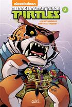 Couverture du livre « Teenage Mutant Ninja Turtles ; les Tortues Ninja t.2 ; les Mutanimaux contre-attaquent ! » de  aux éditions Soleil