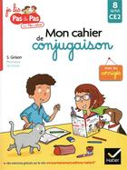 Couverture du livre « Mon cahier de conjugaison » de Grison/Van Tilbeurgh aux éditions Hatier