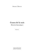 Couverture du livre « Contes de la nuit » de Tillenon-S aux éditions Editions Le Manuscrit