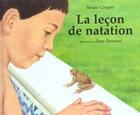 Couverture du livre « Lecon de natation (la) » de Browne/Cooper aux éditions Kaleidoscope