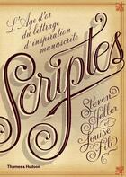 Couverture du livre « Scriptes » de Steven Heller et Louise Fili aux éditions Thames And Hudson