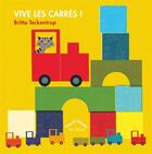 Couverture du livre « Vive les carrés » de Britta Teckentrup aux éditions Circonflexe