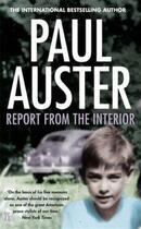 Couverture du livre « Report from the interior » de Paul Auster aux éditions Faber Et Faber