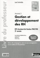 Couverture du livre « Gestion et developpement des rh activite 3 les activites » de Cluniat/Portois aux éditions Nathan