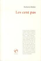 Couverture du livre « Les cent pas » de Heberto Helder aux éditions Chandeigne