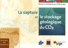 Couverture du livre « Capture stockage geologiq co2 » de  aux éditions Brgm