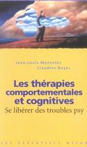 Couverture du livre « Les thérapies comportementales et cognitives ; se libérer des troubles psy » de Claudine Boyer aux éditions Milan