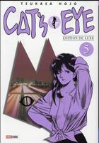 Couverture du livre « Cat's Eye Tome 5 » de Tsukasa Hojo aux éditions Panini