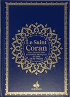 Couverture du livre « Saint Coran » de Revelation aux éditions Albouraq