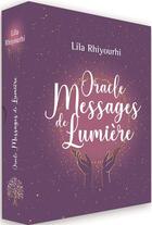 Couverture du livre « Oracle messages de lumière » de Lila Rhiyourhi aux éditions Leduc