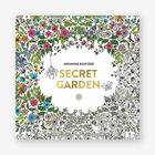 Couverture du livre « Miniature secret garden » de Johanna Basford aux éditions Laurence King