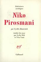 Couverture du livre « Niko pirosmani » de Zdanevitch Cyrille aux éditions Gallimard