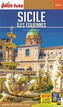 Couverture du livre « GUIDE PETIT FUTE ; COUNTRY GUIDE T.2020 ; Sicile ; îles éoliennes (édition 2020) » de  aux éditions Le Petit Fute