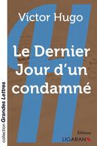 Couverture du livre « Le dernier jour d'un condamné » de Victor Hugo aux éditions Books On Demand