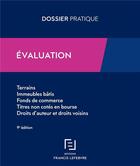 Couverture du livre « Évaluation (édition 2019/2020) » de  aux éditions Lefebvre