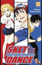 Couverture du livre « Sket dance ; le club des anges gardiens Tome 1 » de Kenta Shinohara aux éditions Crunchyroll