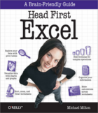 Couverture du livre « Head First Excel » de Michael Milton aux éditions O'reilly Media
