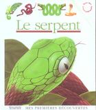 Couverture du livre « Le serpent » de Collectif/Moignot aux éditions Gallimard-jeunesse