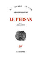 Couverture du livre « Le persan » de Alexander Ilichevsky aux éditions Gallimard